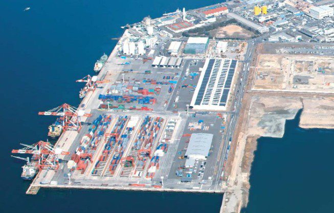Panorama Guides of Port Entry on Hiroshima Port