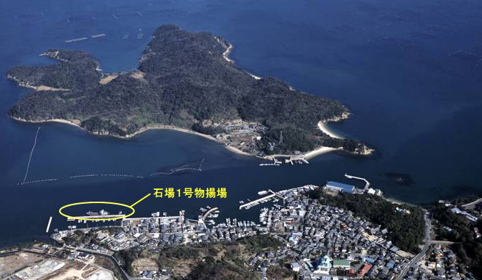 Panorama Guides of Port Entry on Naoshima Port