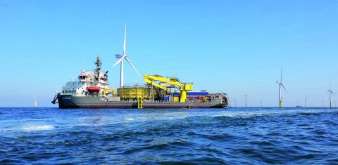 Boskalis bags OWF export cables transportation job