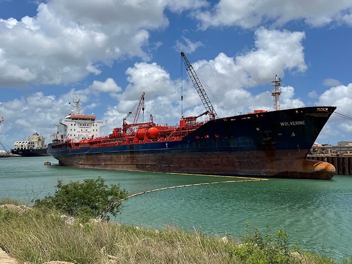 Brownsville yard recycles first EU-flag ship