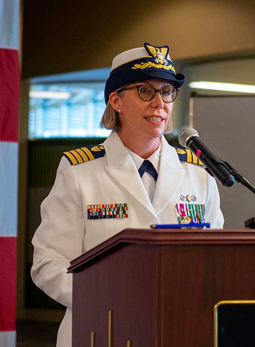 Coast Guard Sector New Orleans holds change of command ceremony