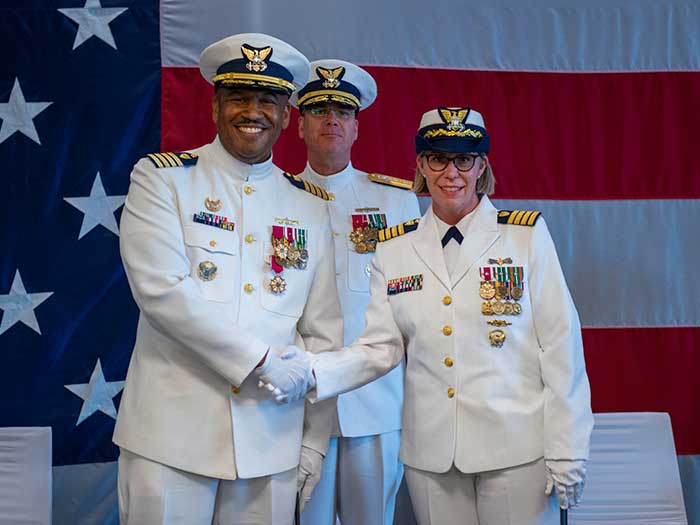 Coast Guard Sector New Orleans holds change of command ceremony