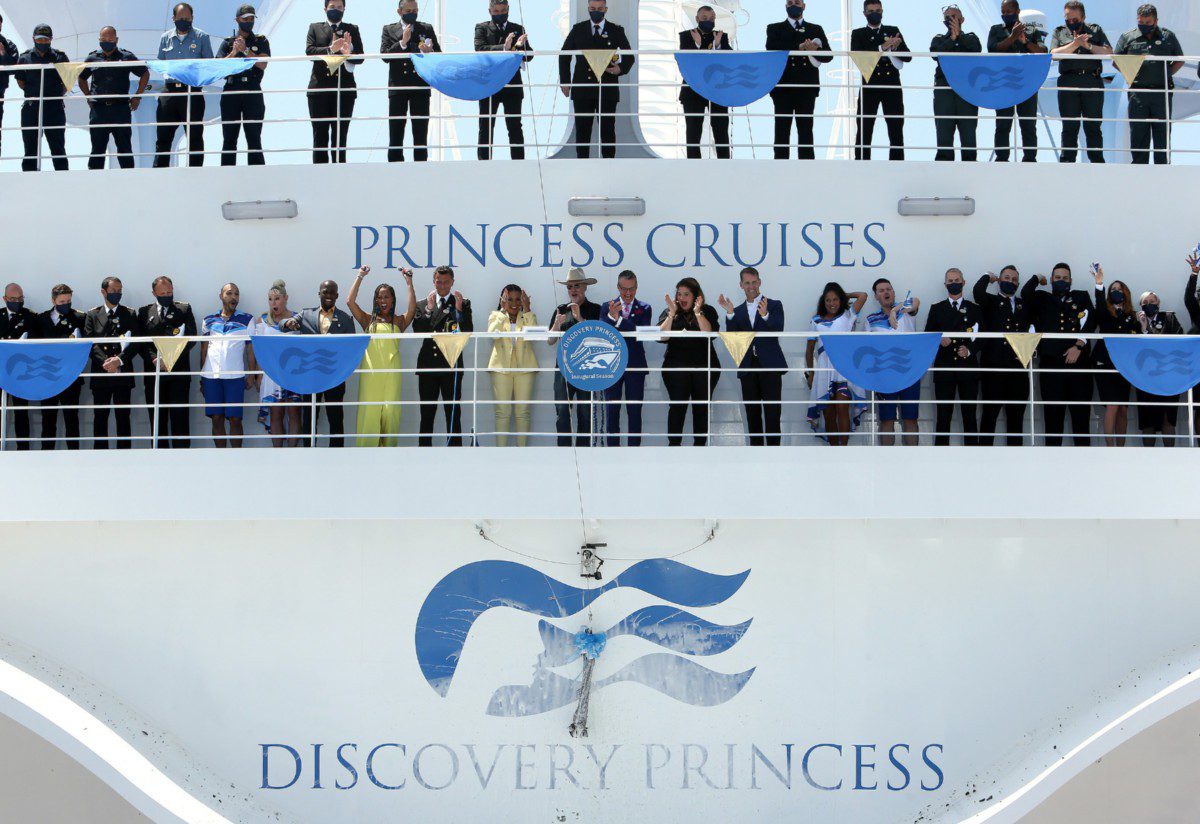 Discovery Princess Officially Named During Ceremony in Los Angeles Discovery Princess Officially Named During Ceremony in Los Angeles