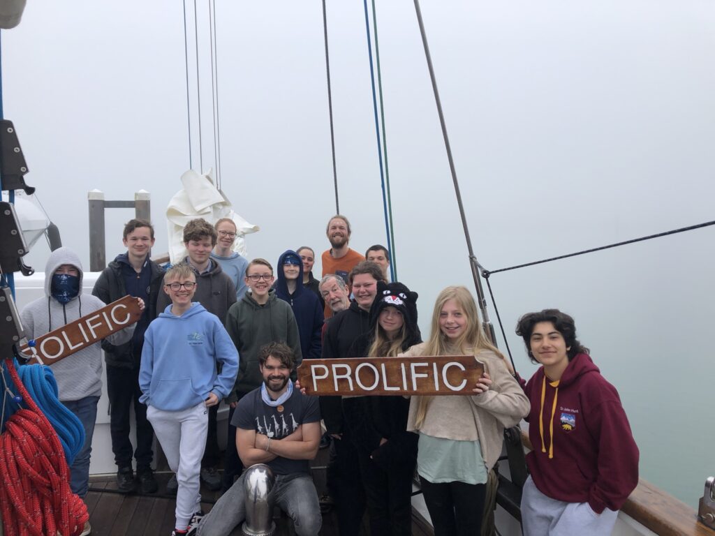 Eight young lives changed by MDL’s Sail Training Awards 2022
