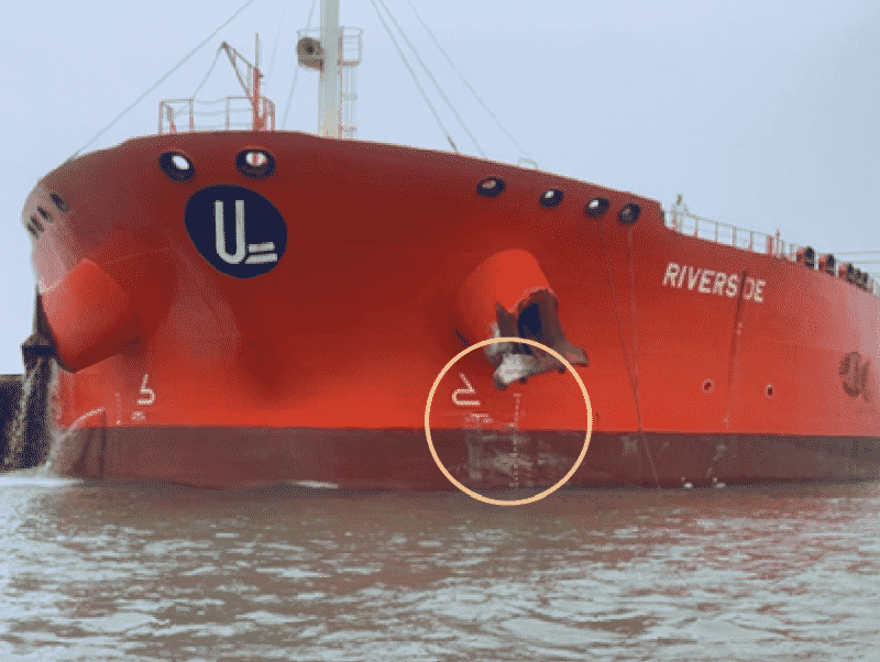 Engine Start Issues Led To Contact Of Oil Tanker With Loading Dock
