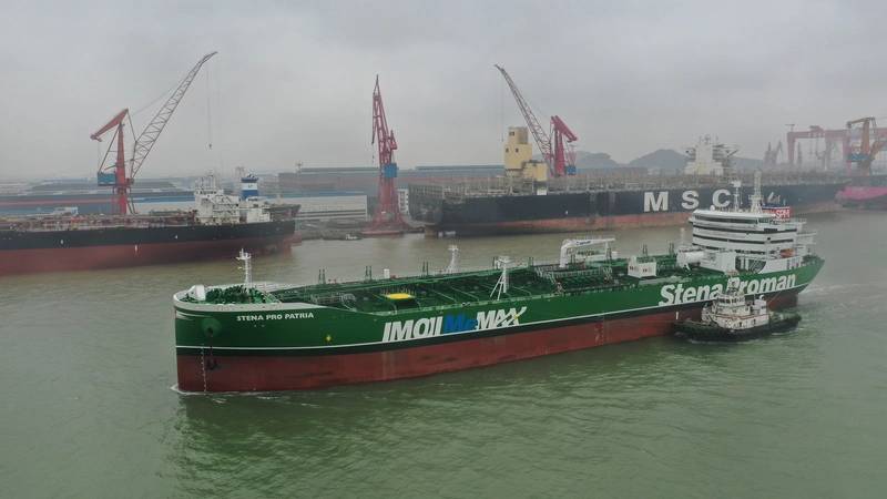 First China-built Dual-fuel Methanol Powered Tanker Starts Sea Trials