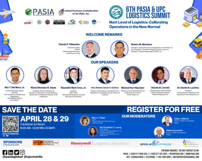 Logistics summit set for April 28-29