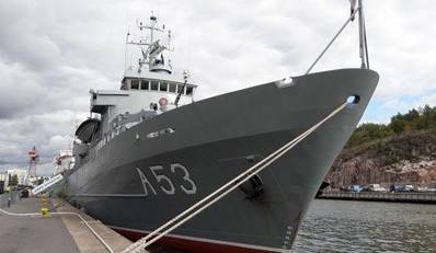 NATO Warships Arrive at Finnish Port for Training Exercises