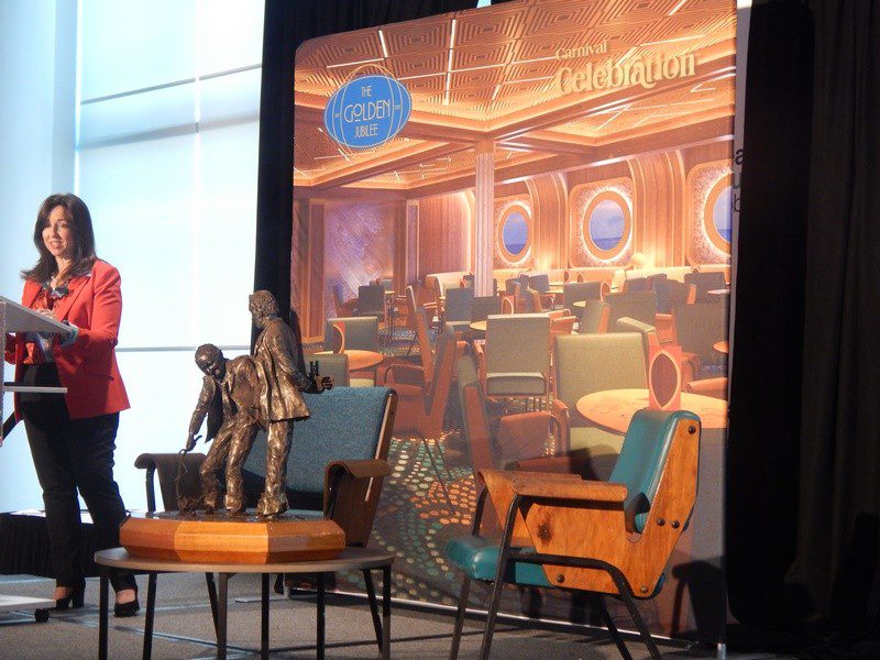 New Lounge on the Carnival Celebration to Feature Items from Past Ships