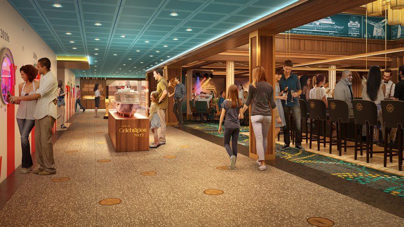 New Lounge on the Carnival Celebration to Feature Items from Past Ships