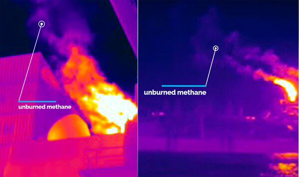 NGO Uses Infrared Cameras to Illustrate Methane Slip