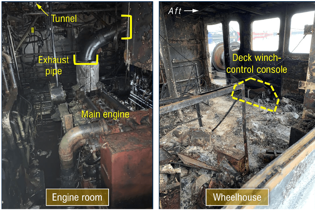 NTSB: Back-to-Back Hydraulic Hose Failures Caused Destructive Blaze NTSB: Back-to-Back Hydraulic Hose Failures Caused Destructive Blaze