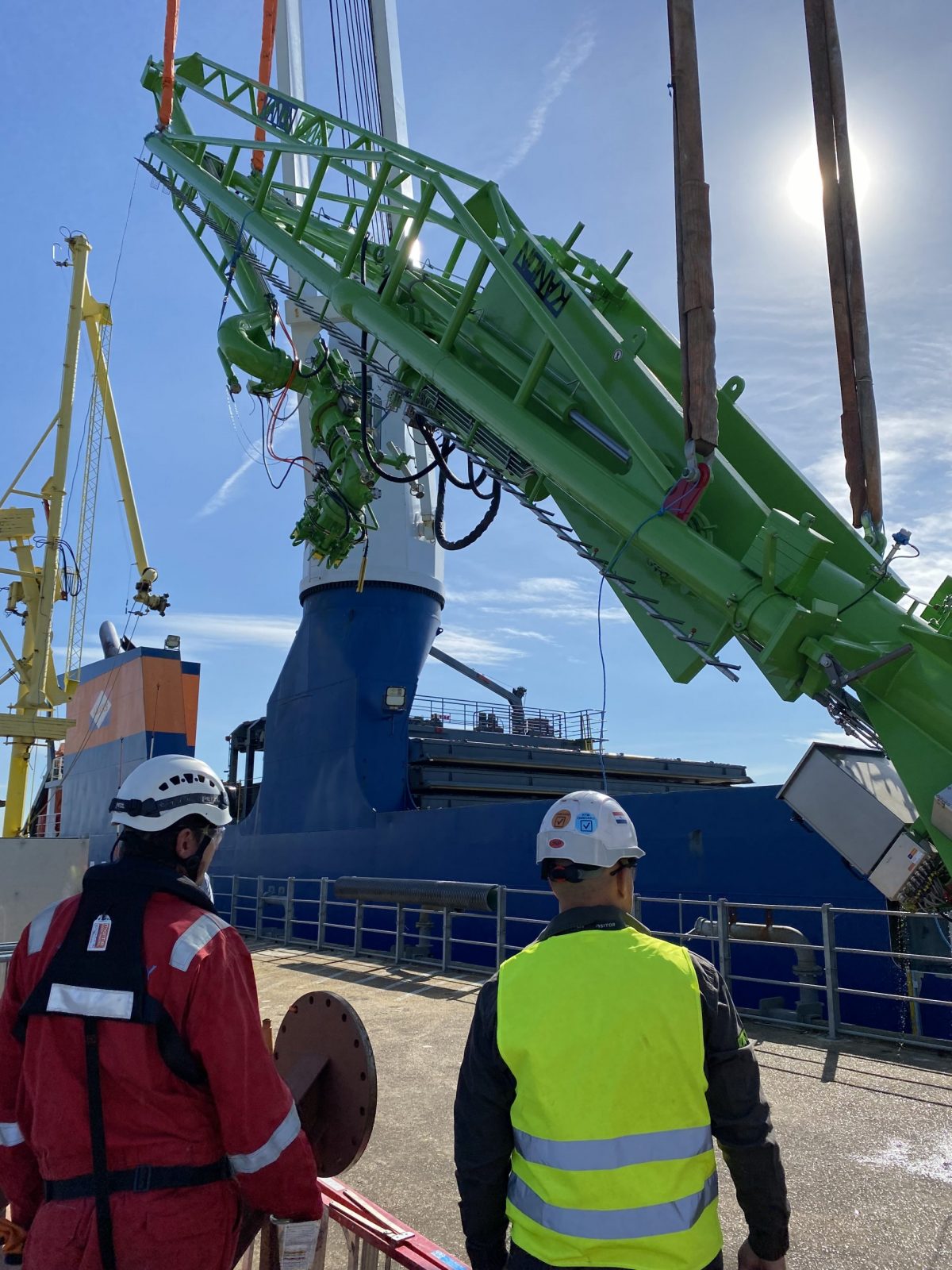 Osprey gets innovative to move a marine loading arm