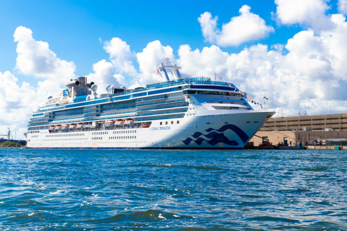 Princess Cruise Ship Returns to Service in Florida After More Than Two Years