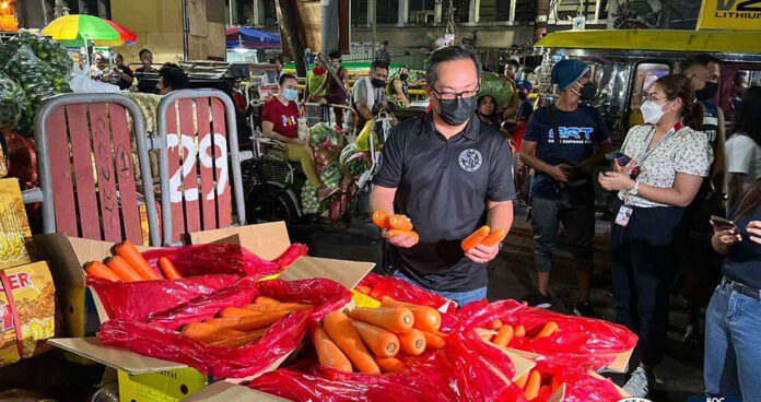 Smuggled agricultural products seized in Manila