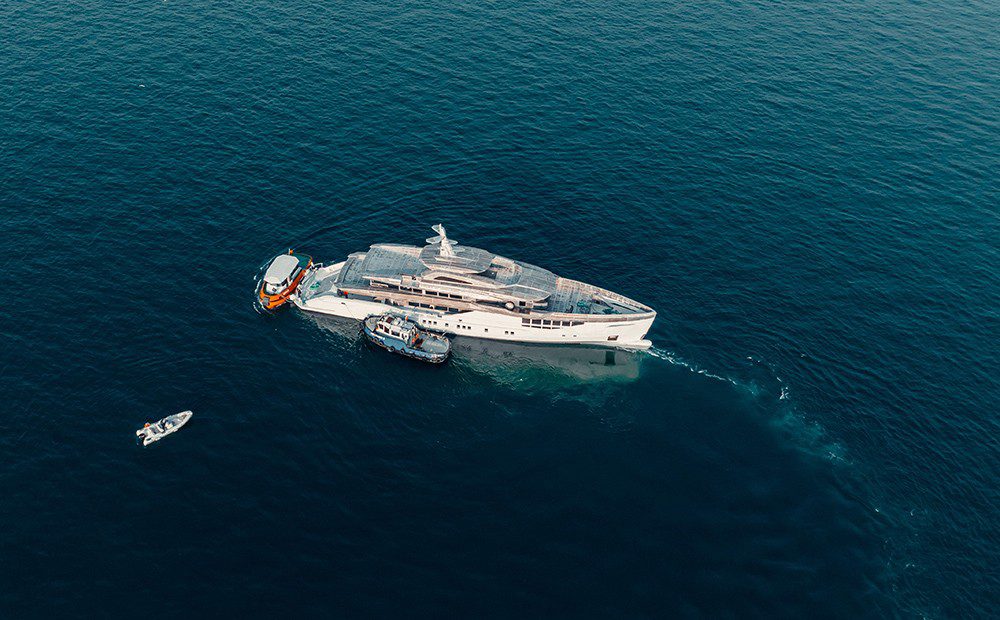 The first hull of Bilgin 163 completes technical launch