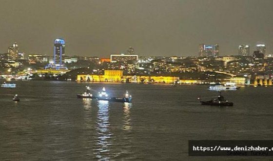 The mine neutralized, the traffic in the Bosphorus returned to normal