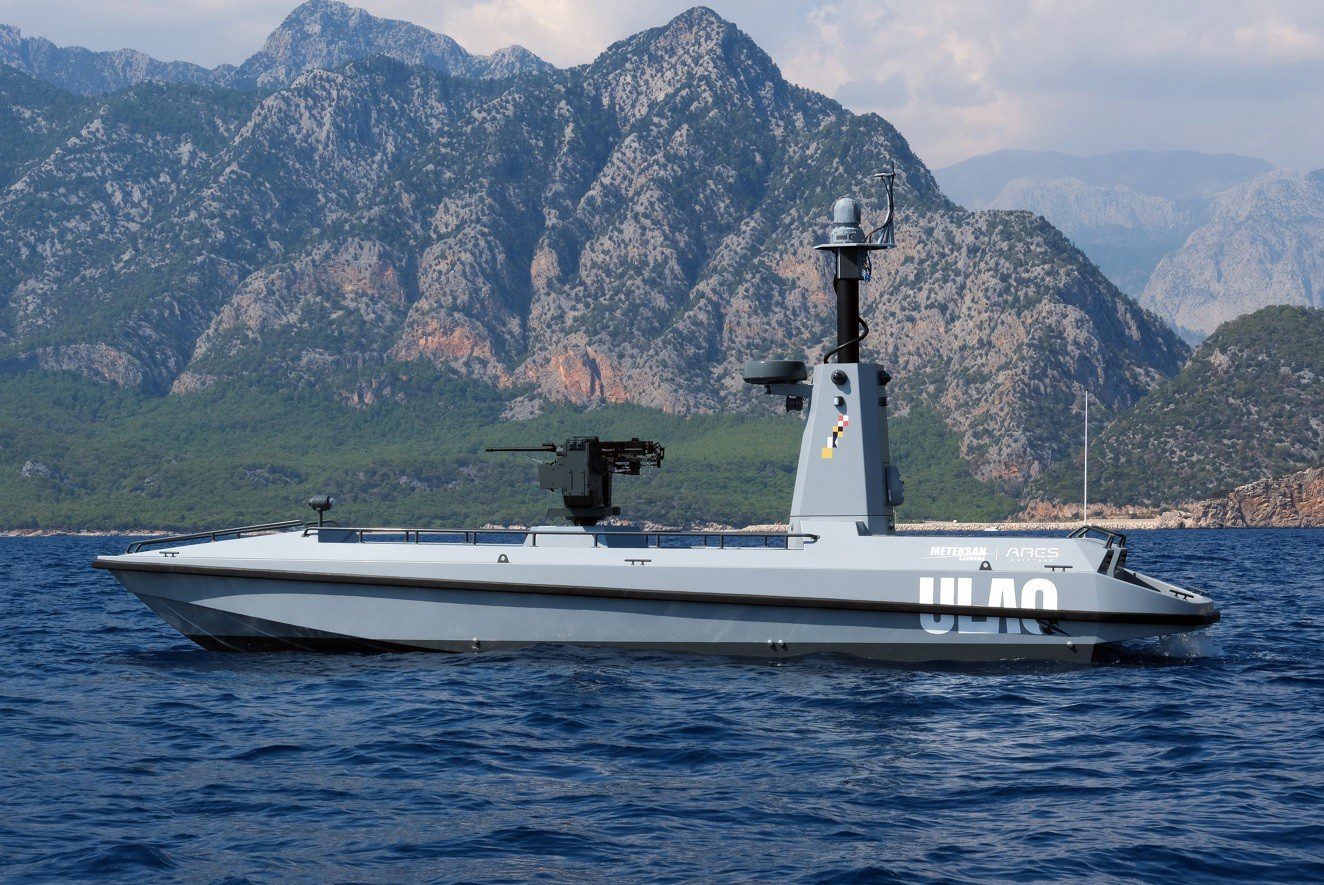 Turkey's Armed Unmanned Surface Vehicle “ULAQ” Completed Firing Tests with its New Weapon System