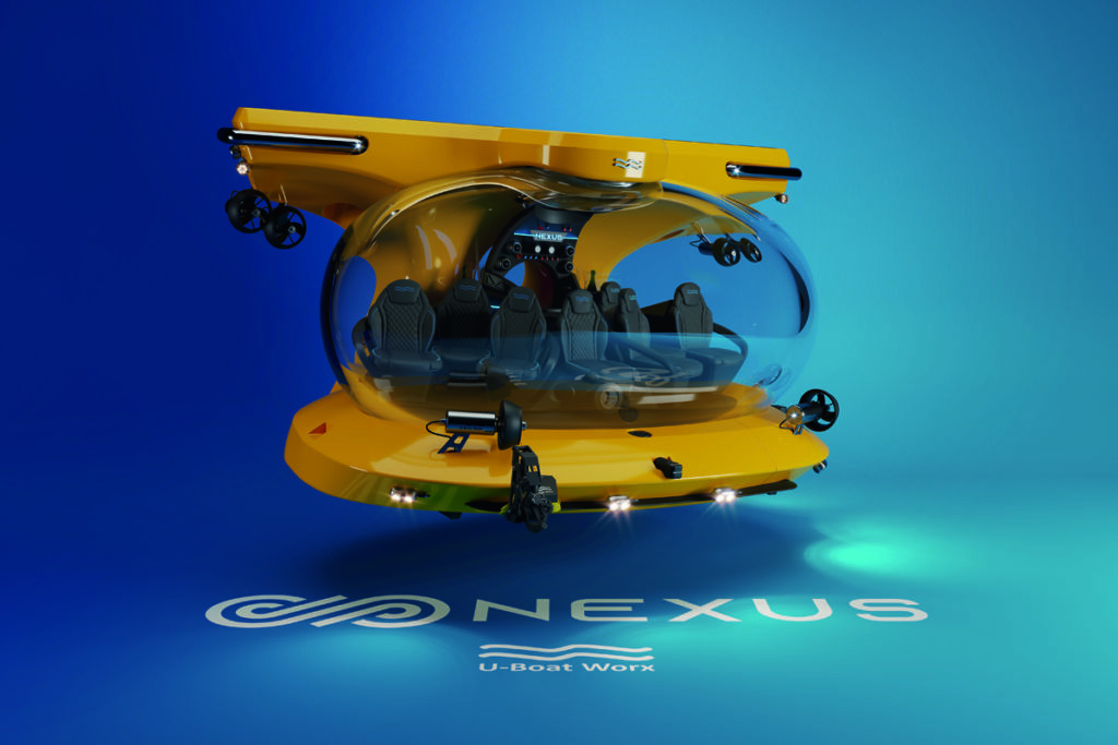 U-Boat Worx launches flagship submersible that can hold 9 people