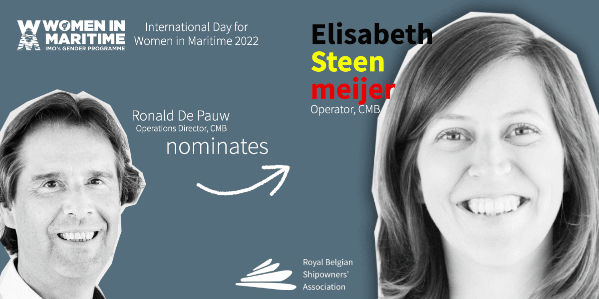 Belgian Shipping features daily nominee to celebrate first international day of women in maritime