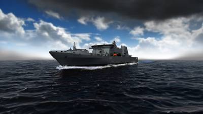 BMT offers updated ELLIDA multi-role logistics ship for SEA2200 BMT offers updated ELLIDA multi-role logistics ship for SEA2200