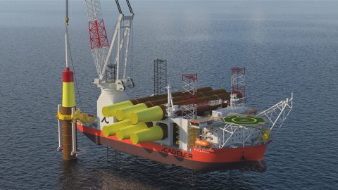 Cadeler secures €86 million for F-class newbuild