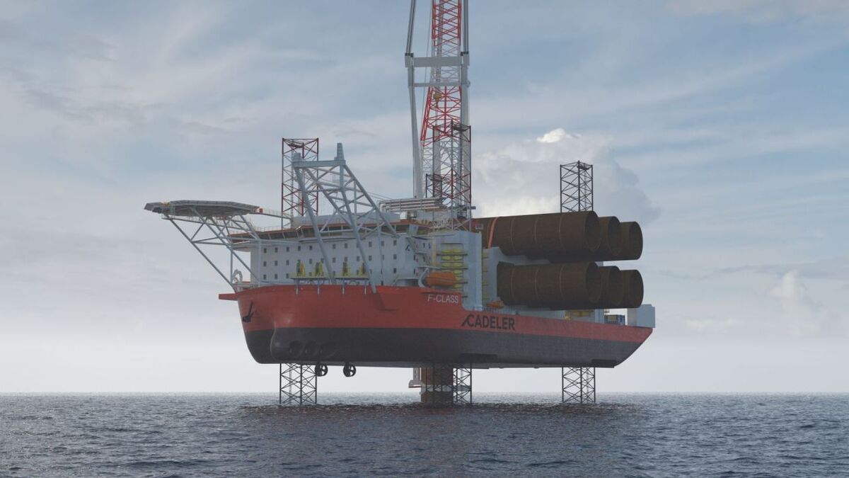 Cadeler signs US$345M contract with COSCO for foundation installation vessel