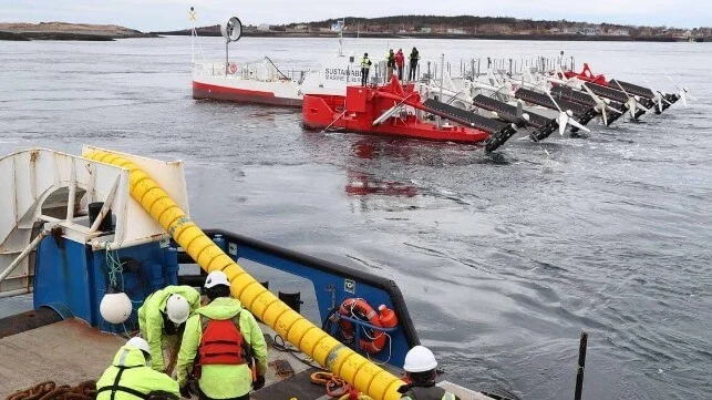 Canada Gets its First Grid-Connected Tidal Energy Project