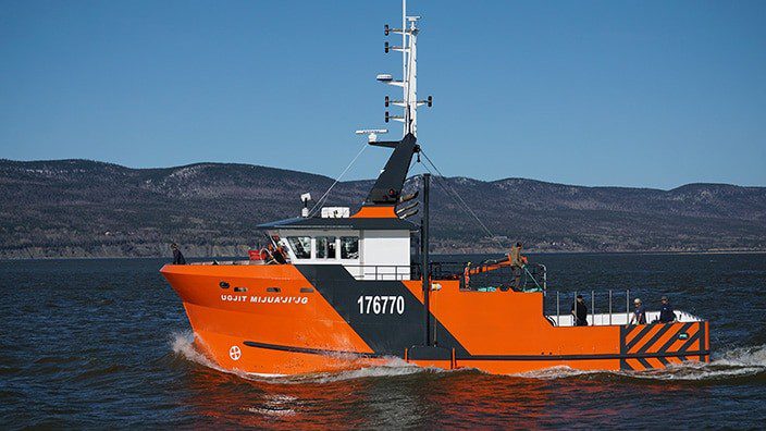 Canadian yard delivers a versatile fisheries vessel