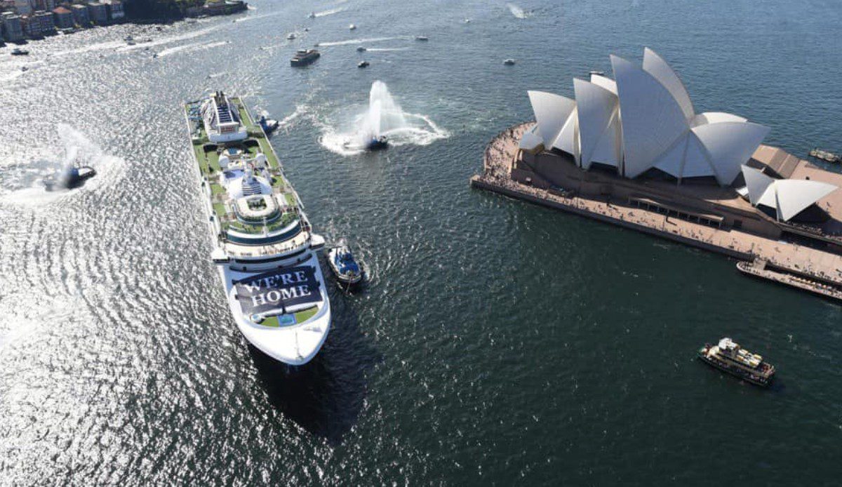 First Australian Cruise In 26 Months Sails From Sydney