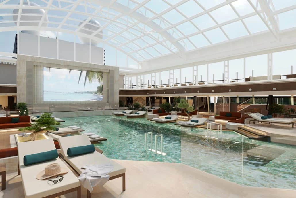 First Luxury MSC Cruise Ship Floated Out at Shipyard in Italy