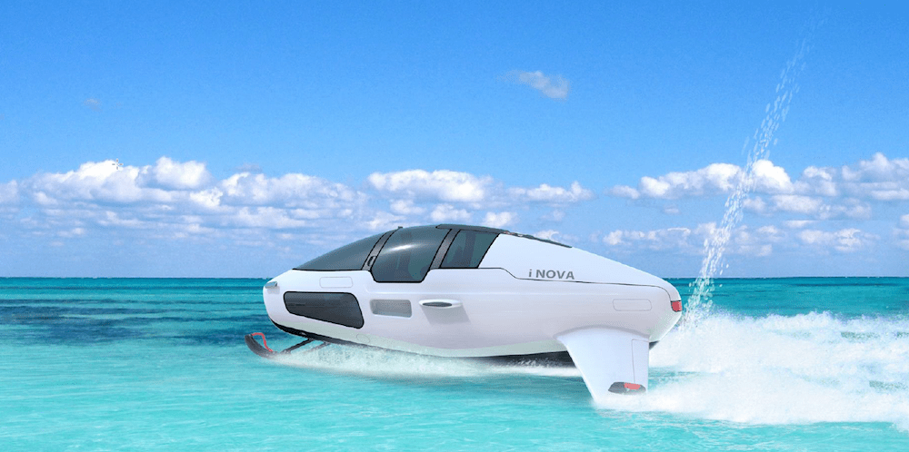 First submersible hydrofoil under construction