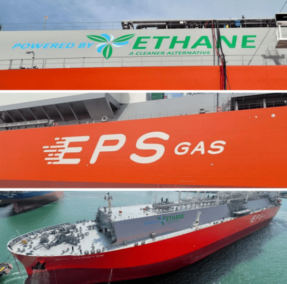 First tanker powered by ethane joins Eastern Pacific