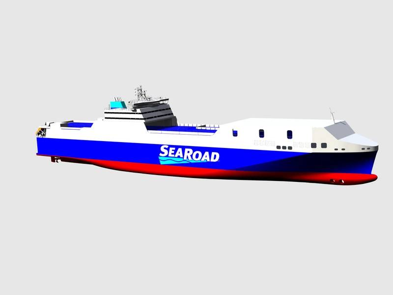 FSG Begins Building SeaRoad’s New Ship
