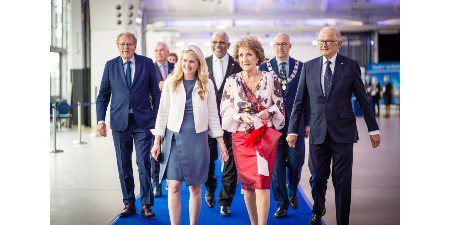 Holland America's Rotterdam christened by royalty in its namesake city