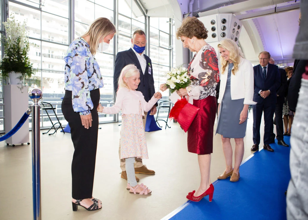 Newest Holland America Flagship Christened in the Netherlands