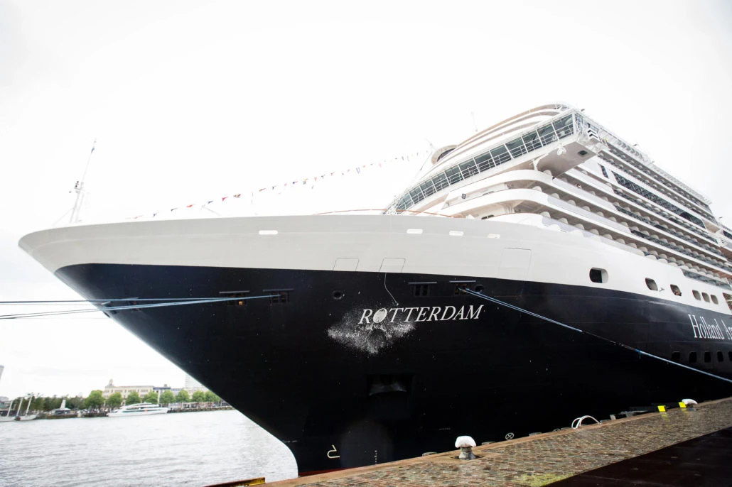 Newest Holland America Flagship Christened in the Netherlands