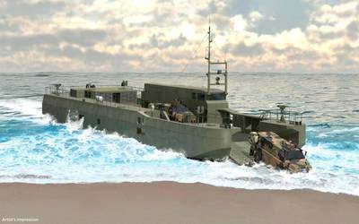 Raytheon, BMT, Austal Unveil Australian Independent Littoral Maneuver Vessel Design