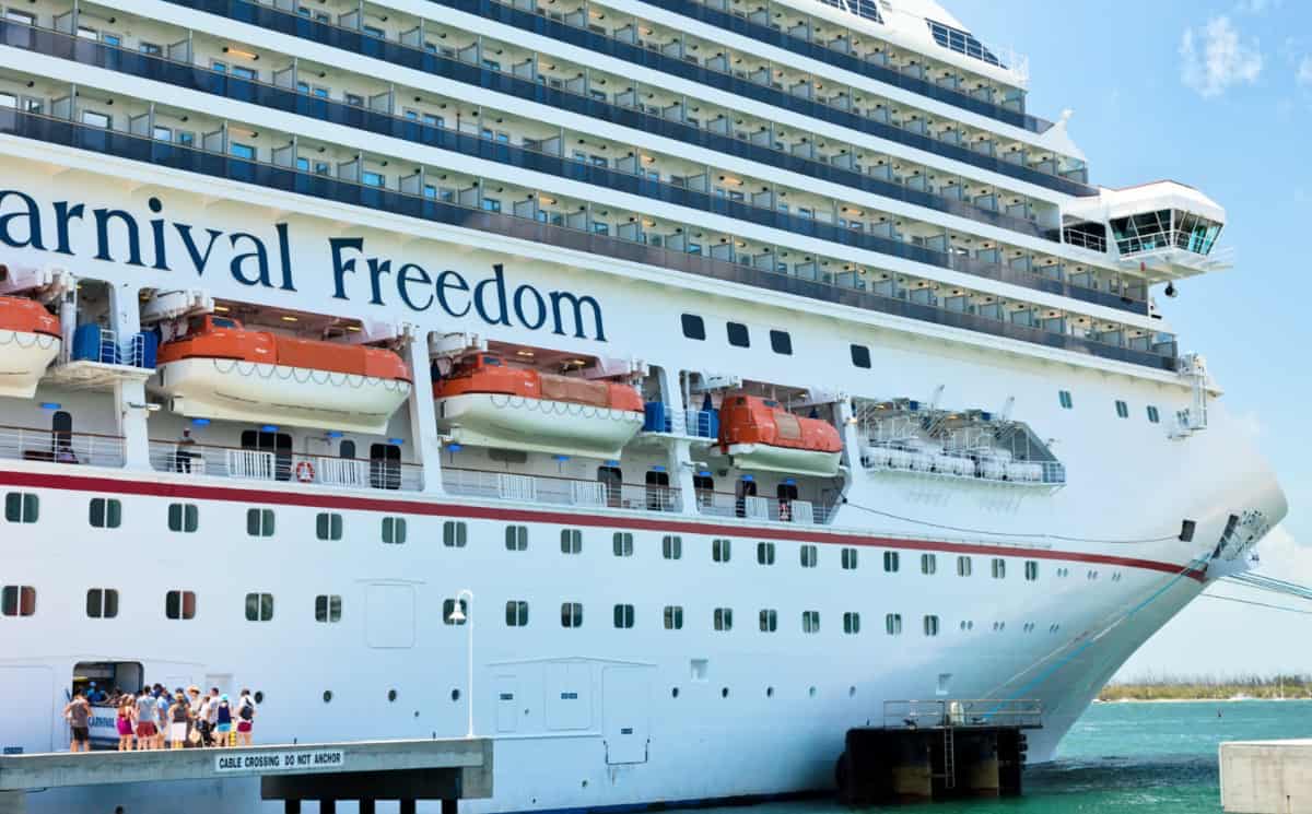 Two Additional Sailings Canceled for Carnival Freedom Due to Dry Dock
