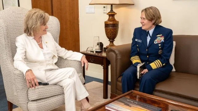 U.S. Senate Confirms Adm. Linda Fagan as First Female USCG Commandant