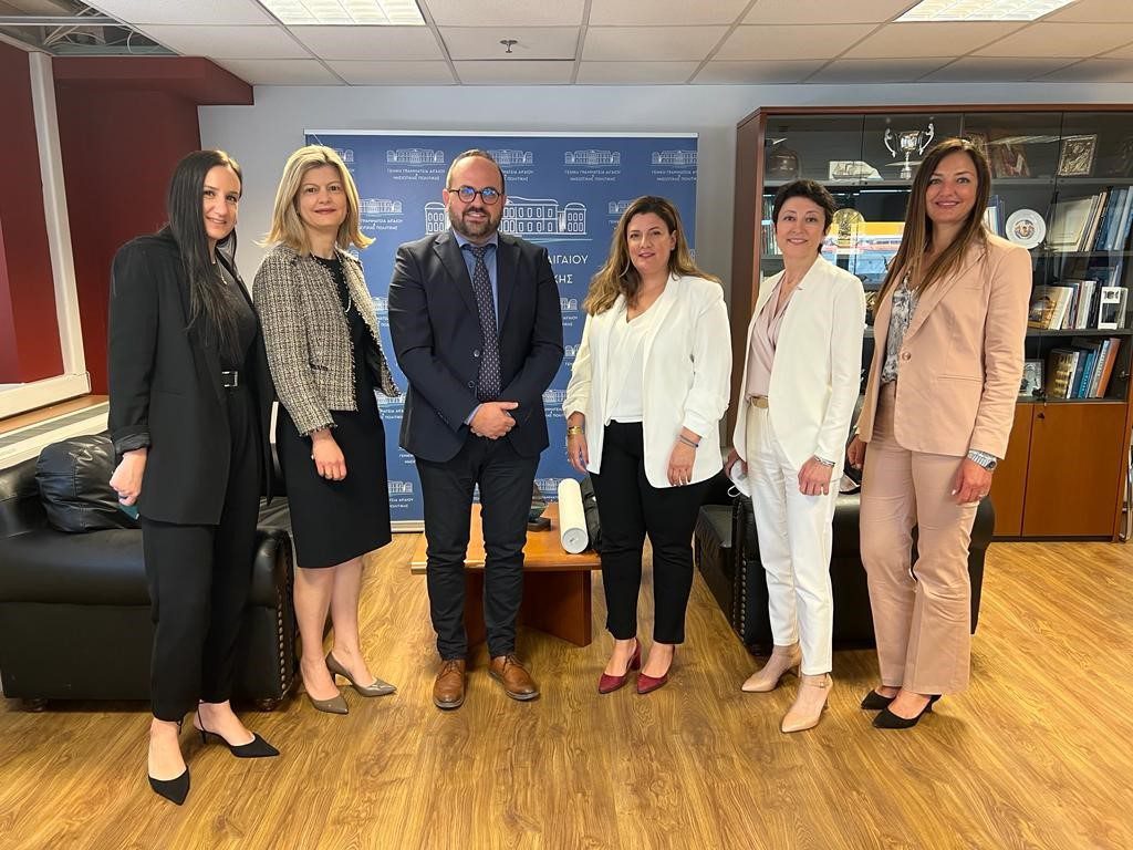 WISTA Hellas new Board visits the Ministry of Maritime Affairs and Insular Policy and the Hellenic Coast Guard