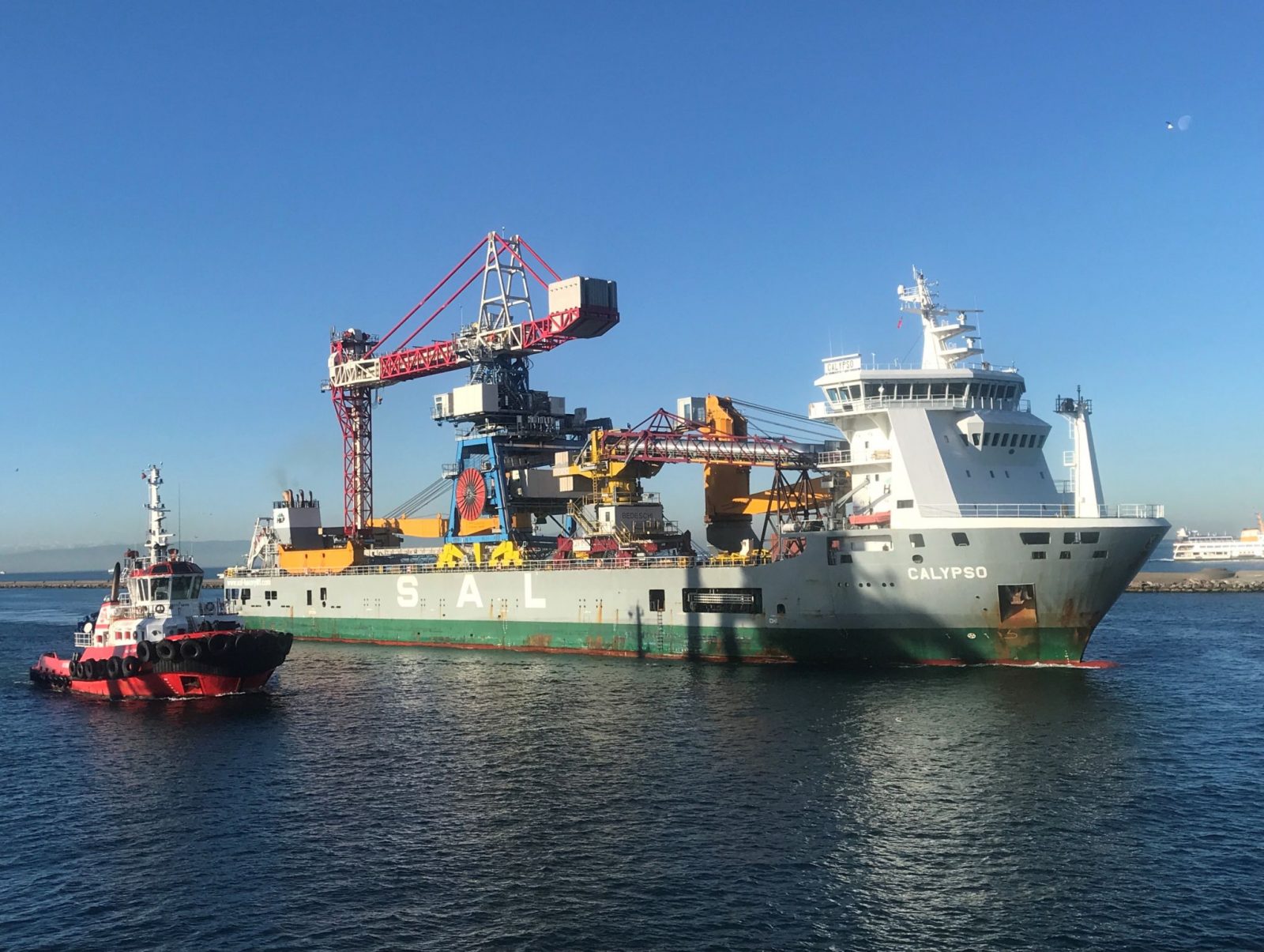 Bedeschi Mechanical Continuous Ship Loader delivered in Ashod, Israel by Jumbo Bedeschi Mechanical Continuous Ship Loader delivered in Ashod, Israel by Jumbo