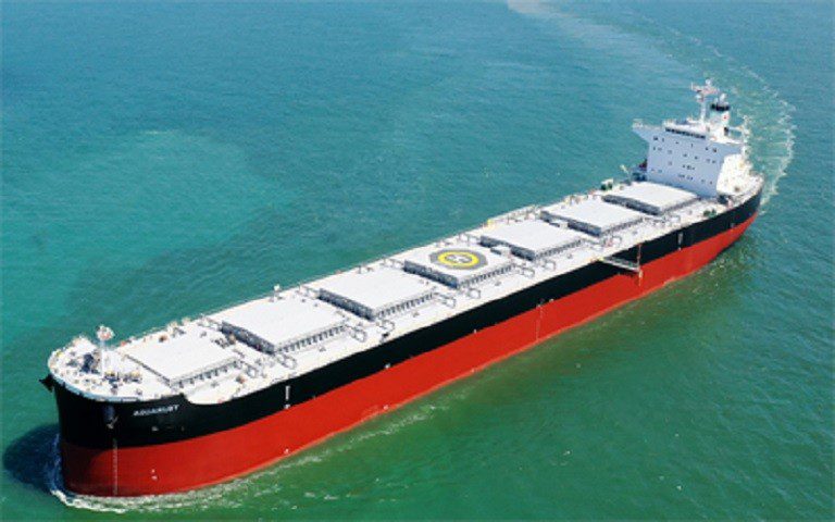 Bulk Carrier AQUARUBY Delivered Bulk Carrier AQUARUBY Delivered