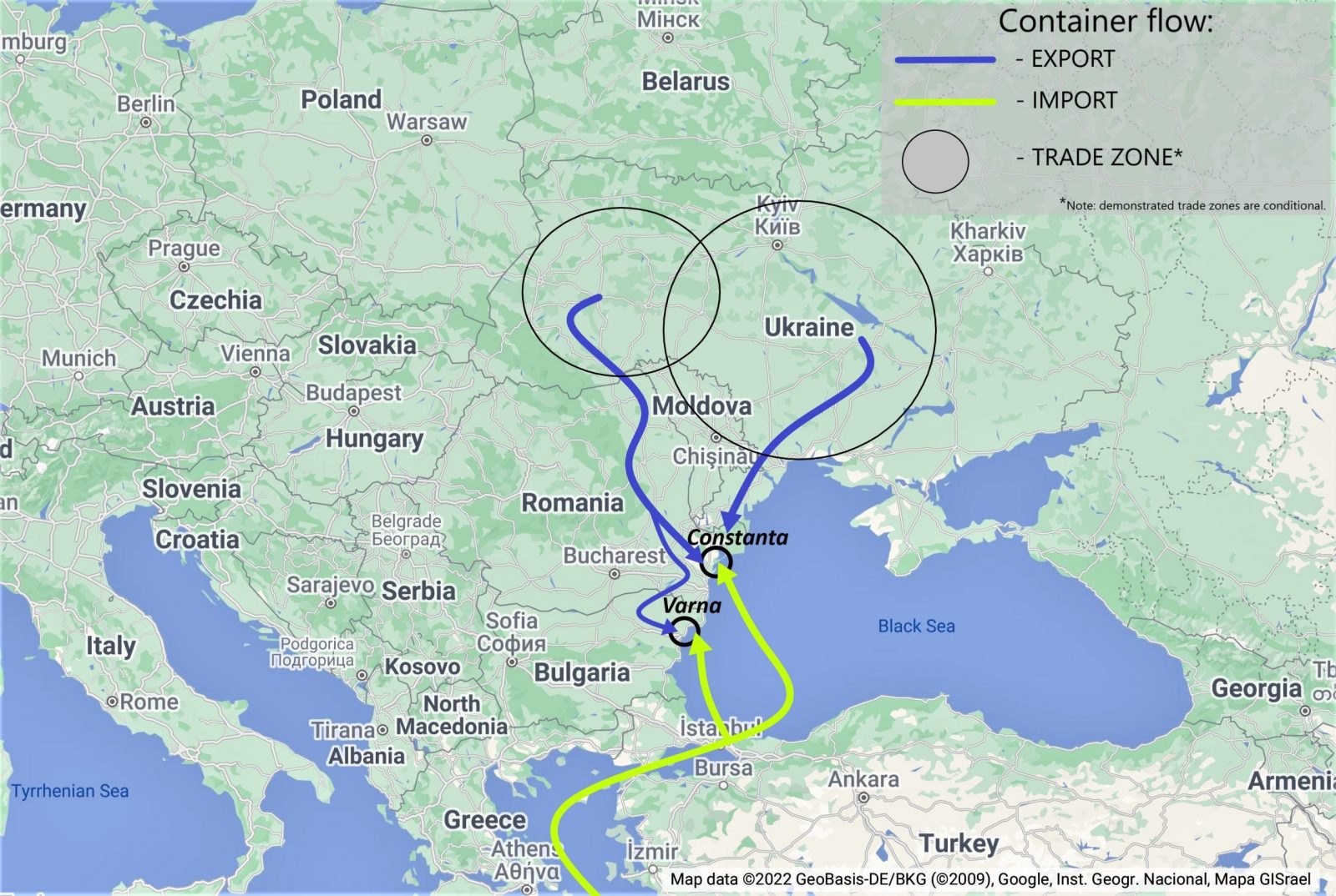 Congested port of Constanta passes Ukraine freight gauntlet to Varna