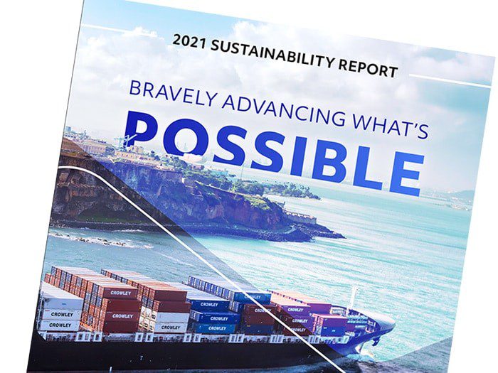 Crowley releases its first sustainability report