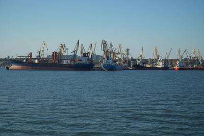 First Cargo Ship Leaves Ukraine’s Occupied Port of Berdyansk