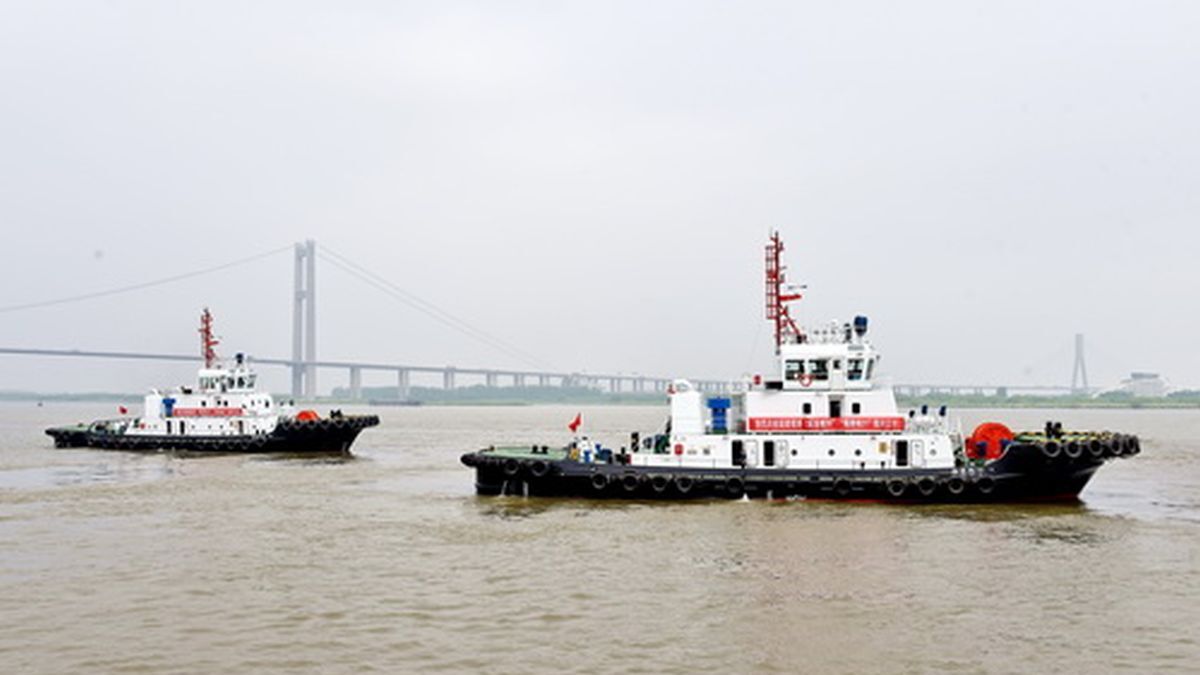 Four tugs delivered, two more launched