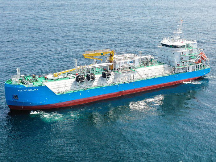 FueLNG names Singapore’s first LNG bunkering vessel