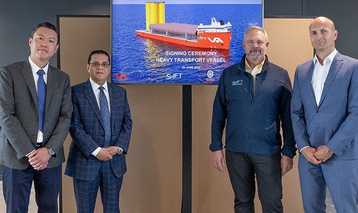 Hybrid heavy transport vessel design targets new offshore wind requirements