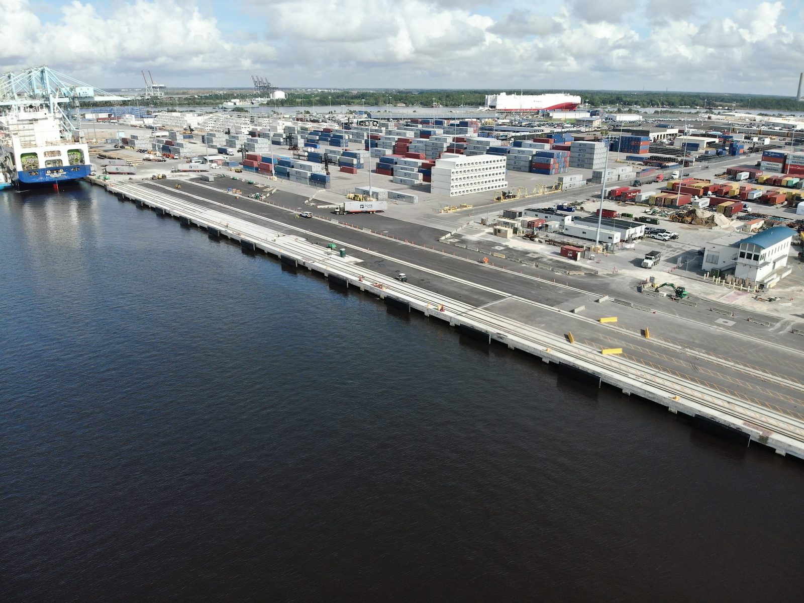 JAXPORT completes container terminal expansion